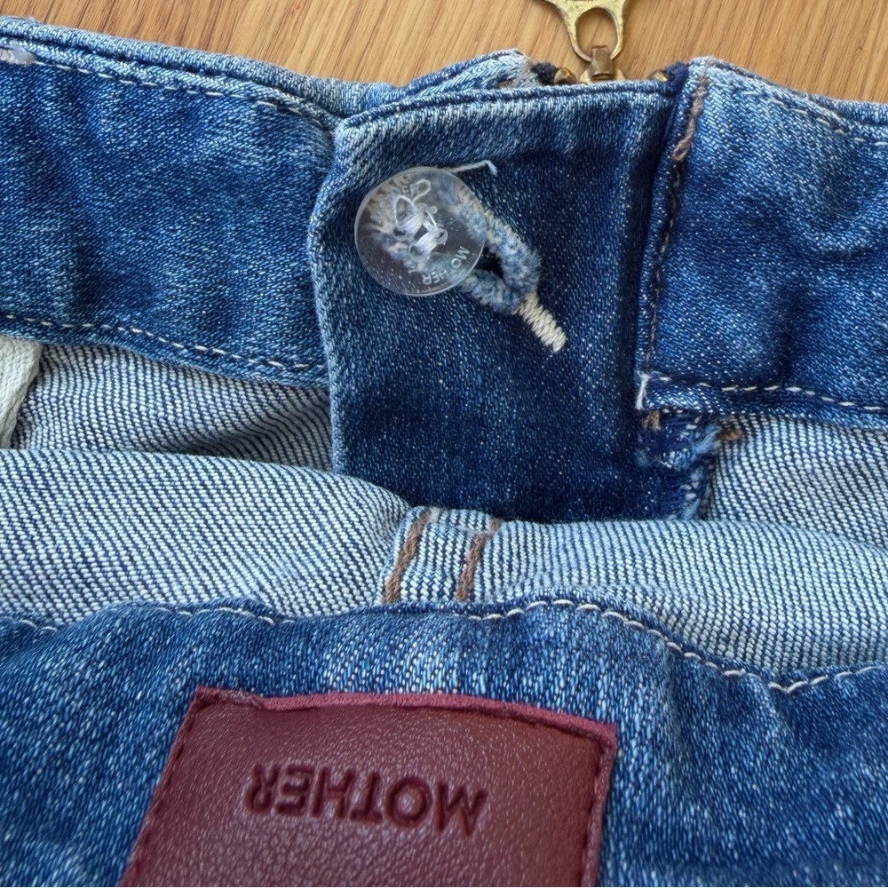 MOTHER The Patch XYZ Looker High Rise Skinny Jeans 30 - Picture 12 of 12
